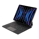 [LVLABK129BK] Levelo AeroBoard Saffanio Leather Wireless Keyboard For iPad Pro 12.9_ (2022) & 13_ (2024) - Black (Pro 12.9_ 2022).webp