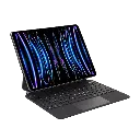 Levelo AeroBoard Saffanio Leather Wireless Keyboard For iPad Pro 12.9_ - Black.webp