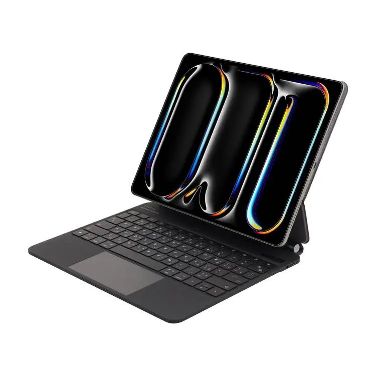 Levelo Aeroboard Saffiano Leather Wireless Keyboard for iPad Pro 13-Inch 2024 LVLABKP13BK — photo 1