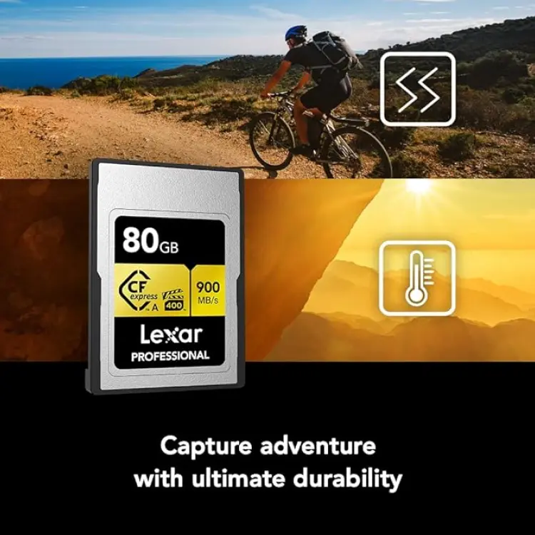 Lexar Professional CFexpress Type A Memory Card GOLD Series Up to /s Read & /s Write — photo 3