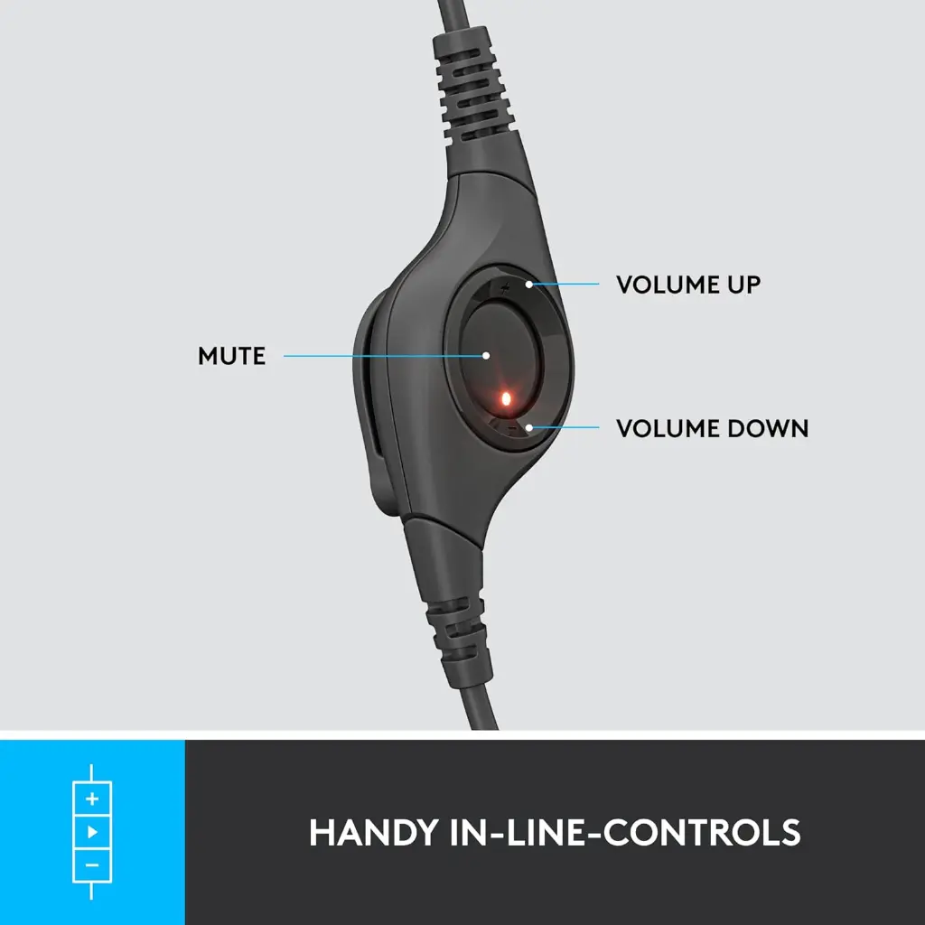 Logitech H390 USB Computer Headset