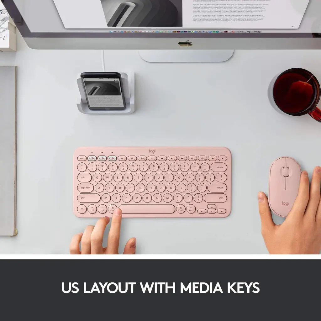 Logitech K380 Multi-Device Bluetooth Wireless Keyboard With Easy-Switch For Up To 3 — photo 5
