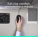 Logitech MK120 Desktop Wired keyboard & Mouse Combo 920-002546 — photo 4