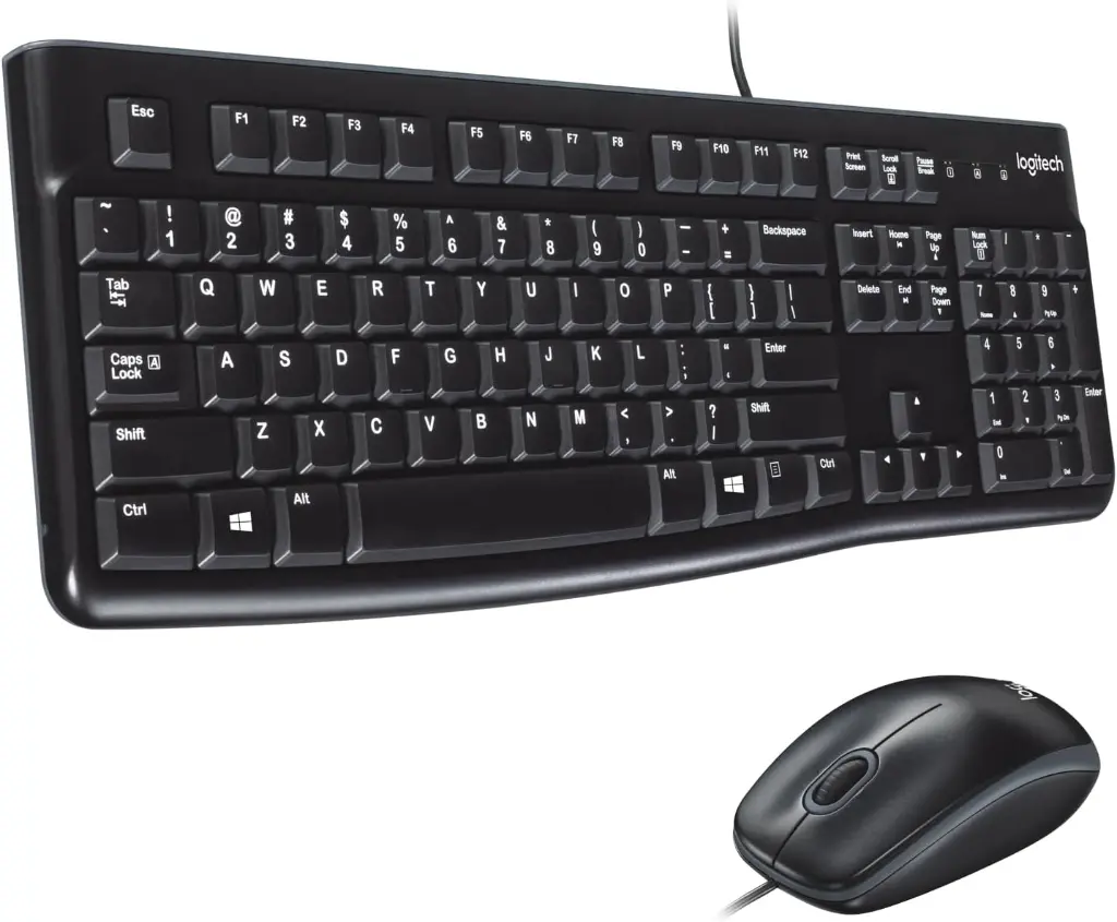Logitech MK120 Desktop Wired keyboard & Mouse Combo 920-002546 — photo 3