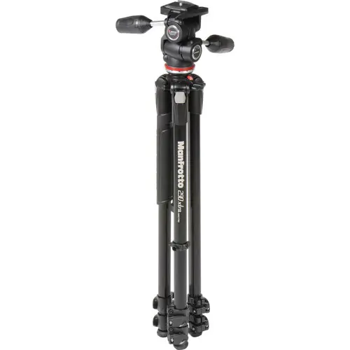 Manfrotto 290 Xtra Aluminium 3-Section Tripod with Head MK290XTA3-3W — photo 3