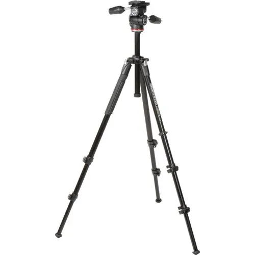 Manfrotto 290 Xtra Aluminium 3-Section Tripod with Head MK290XTA3-3W — photo 2