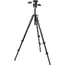 Manfrotto 290 Xtra Aluminium 3-Section Tripod with Head MK290XTA3-3W — photo 2