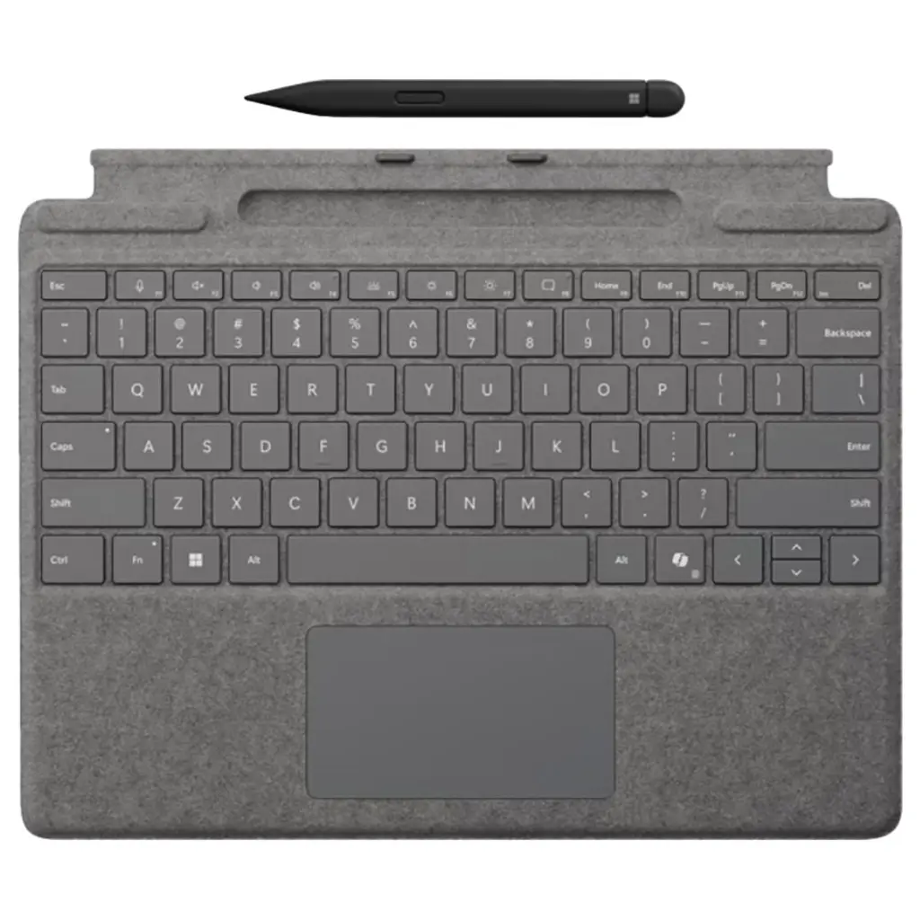 Microsoft Surface Pro Keyboard Copilot with Slim Pen 2 Bundle Pack Platinum — photo 1