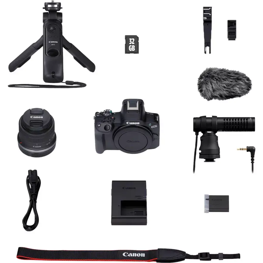 Canon EOS R50 + RF-S 18-45mm Lens Content Creator Kit — photo 1