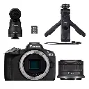 canon-eos-r50-mirrorless-camera-vlogger-kit-black-product-front-view-with-lens-and-tripod.webp