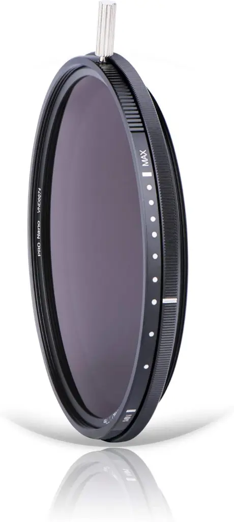 NiSi 58mm ND-VARIO Pro Nano 1.5-5stops Enhanced Variable ND — photo 1