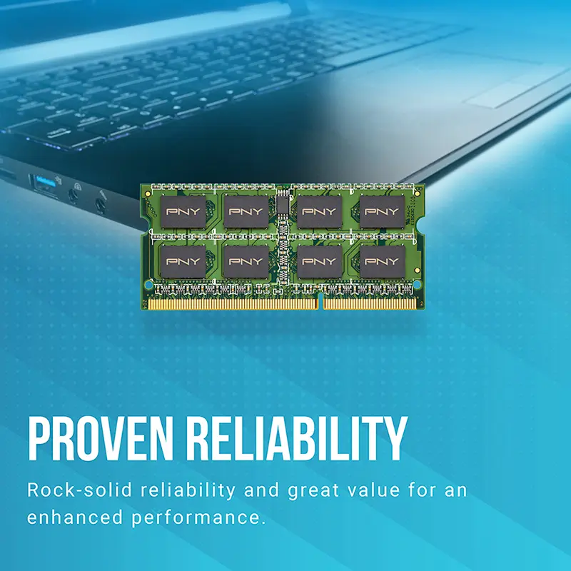 PNY 8GB PC3-12800 1600MHz DDR3 SODIMM Laptop Memory — photo 4