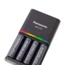 Panasonic Eneloop Pro 2550mAh Rechargeable 4 AA Batteries with Charger K-KJ55HCC40H — photo 2