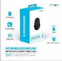 Pawa 6D Wireless Mouse with Side Buttons and Auto Sleep Function PW-VM6D16DP-BK — photo 3