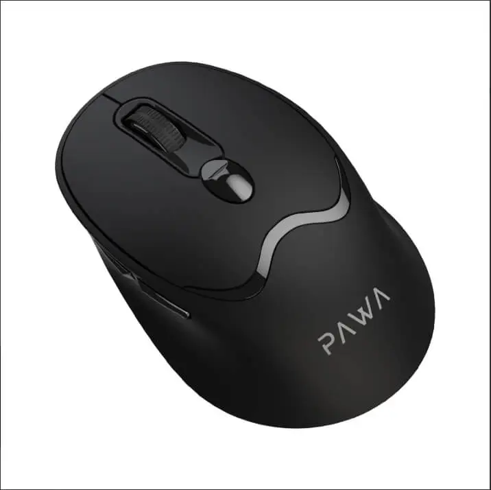Pawa 6D Wireless Mouse with Side Buttons and Auto Sleep Function PW-VM6D16DP-BK — photo 1
