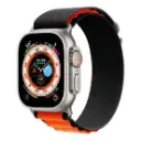 Pawa California Alpine Watch Strap 42/44/45/49mm Orange & Black PW-WLCAIW-BKOR — photo 1