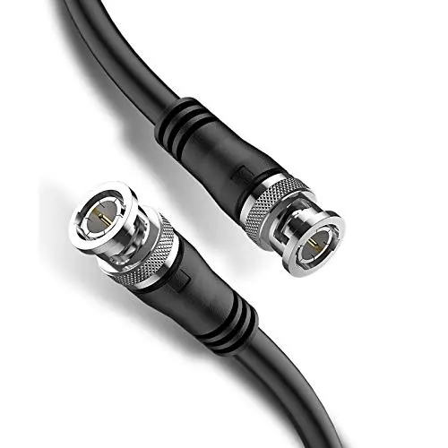 Percon VK 680 Silver+PTC FCA UHD 4K 10Mtr SDI Video Cable Coaxial 75OHM with BNC — photo 1