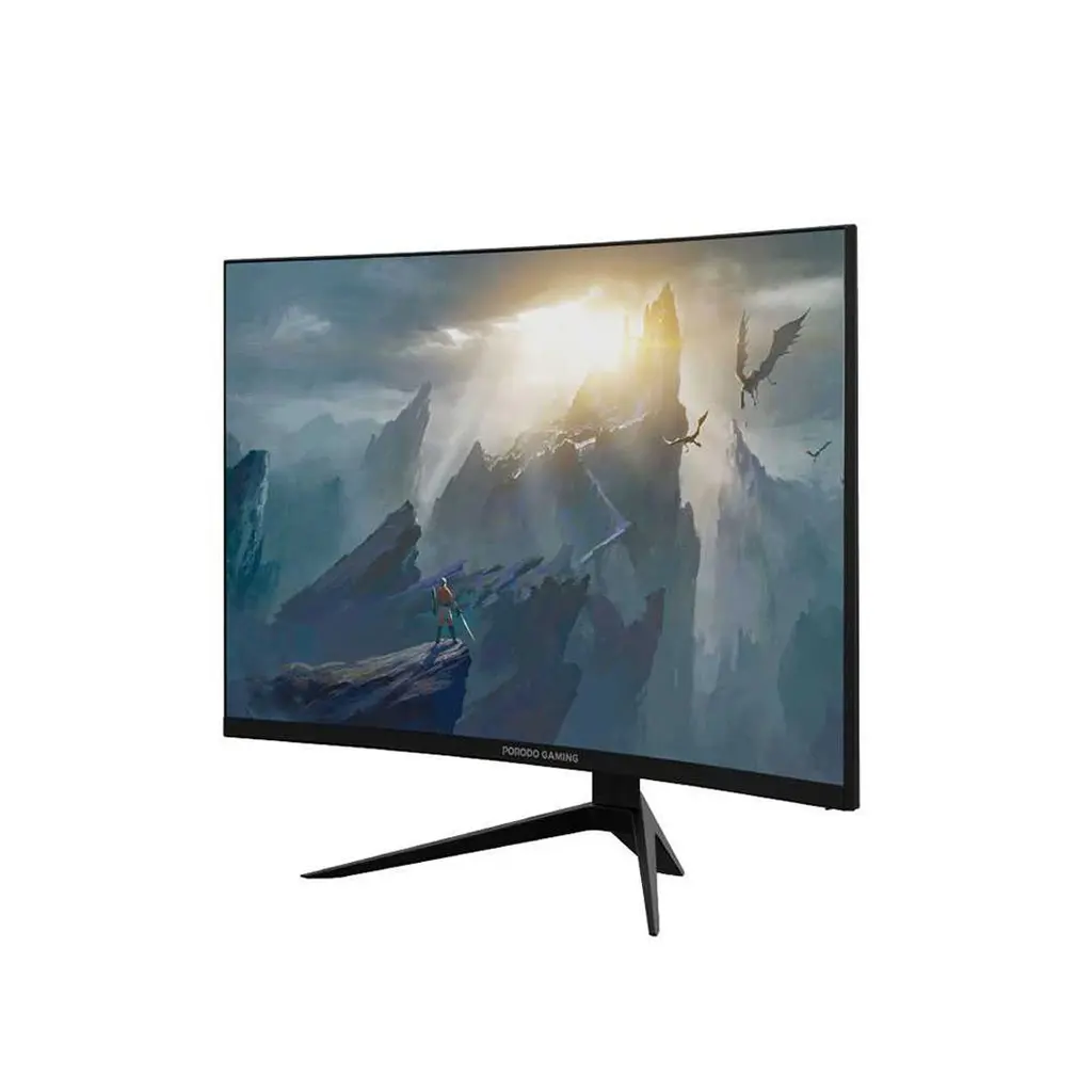 [PDX523-BK] Porodo Gaming Wide Screen Gaming Monitor 32_ 165Hz - Black.webp