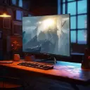 Porodo 32-Inch Gaming Wide Screen Gaming Monitor 180Hz QHD 2560x1440 PDX523-BK — photo 3