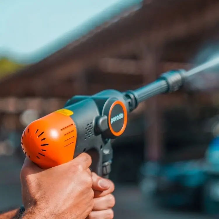 Porodo 4000mAh Portable Car Wash Machine Black/Orange PD-PCWM2-BKOG — photo 5