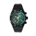 [PD-CRISTALLOAP-BK] Porodo CristalloAP Smart Watch Blue Dial (_Black).webp