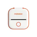 [PD-LFST048-WH] Porodo Lifestyle Pocket HD Thermal Printer - White-Orange.webp