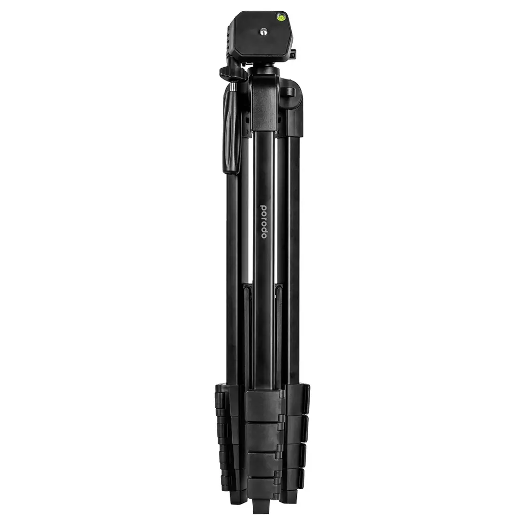 Porodo Professional Gimbal Tripod - Black  (1).webp