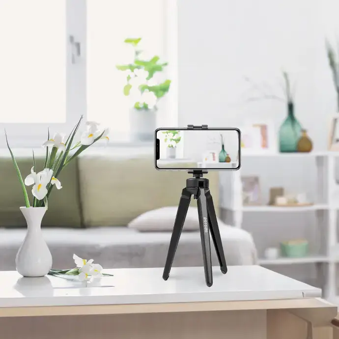 Porodo Table Tripod - Black.webp