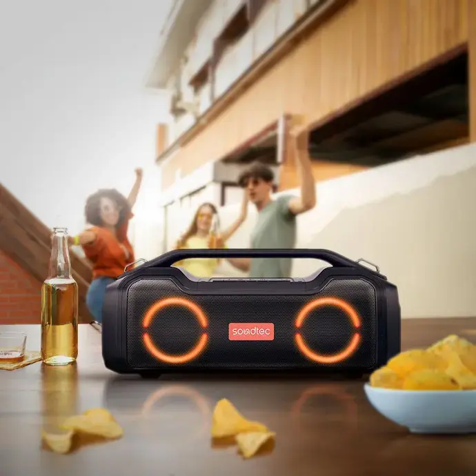 Porodo Soundtec Portable Speaker with Smart function PD-STVBPSPK-BK — photo 5