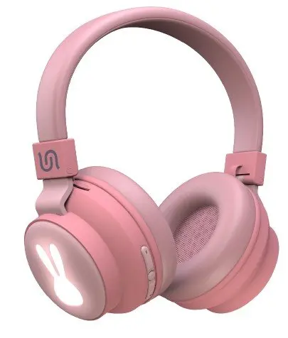 [PD-STWLEP004-PK] Kids Wireless Headphone Comfortable And Safe (Pink).webp
