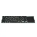 [PD-WKBTP-GY] Porodo Wireless Keyboard With Touch-Pad Ultra Slim Compatible with Mac - Windows.webp