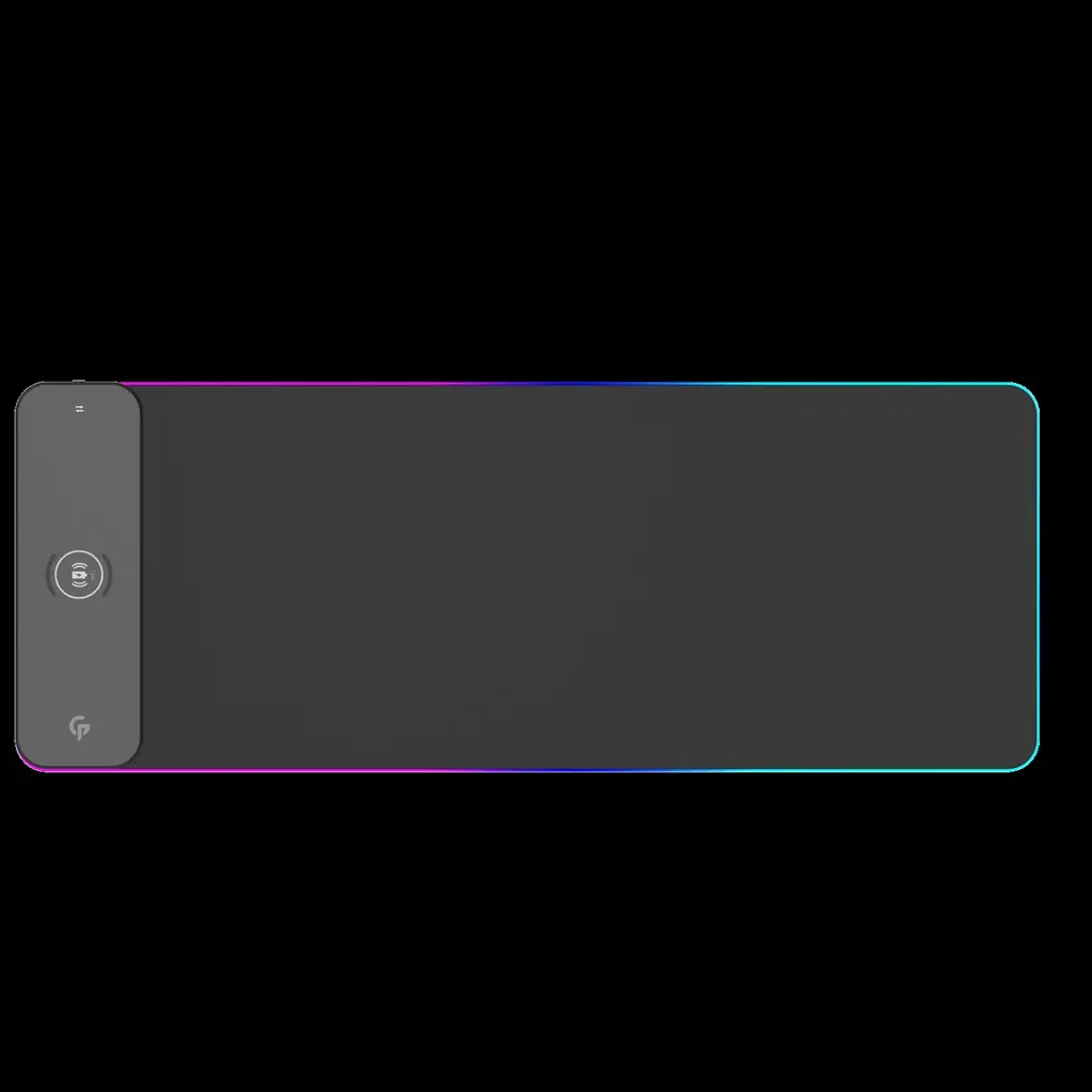 Porodo Gaming RGB Gaming Mouse Pad With 15W Fast Wireless Charger1.webp