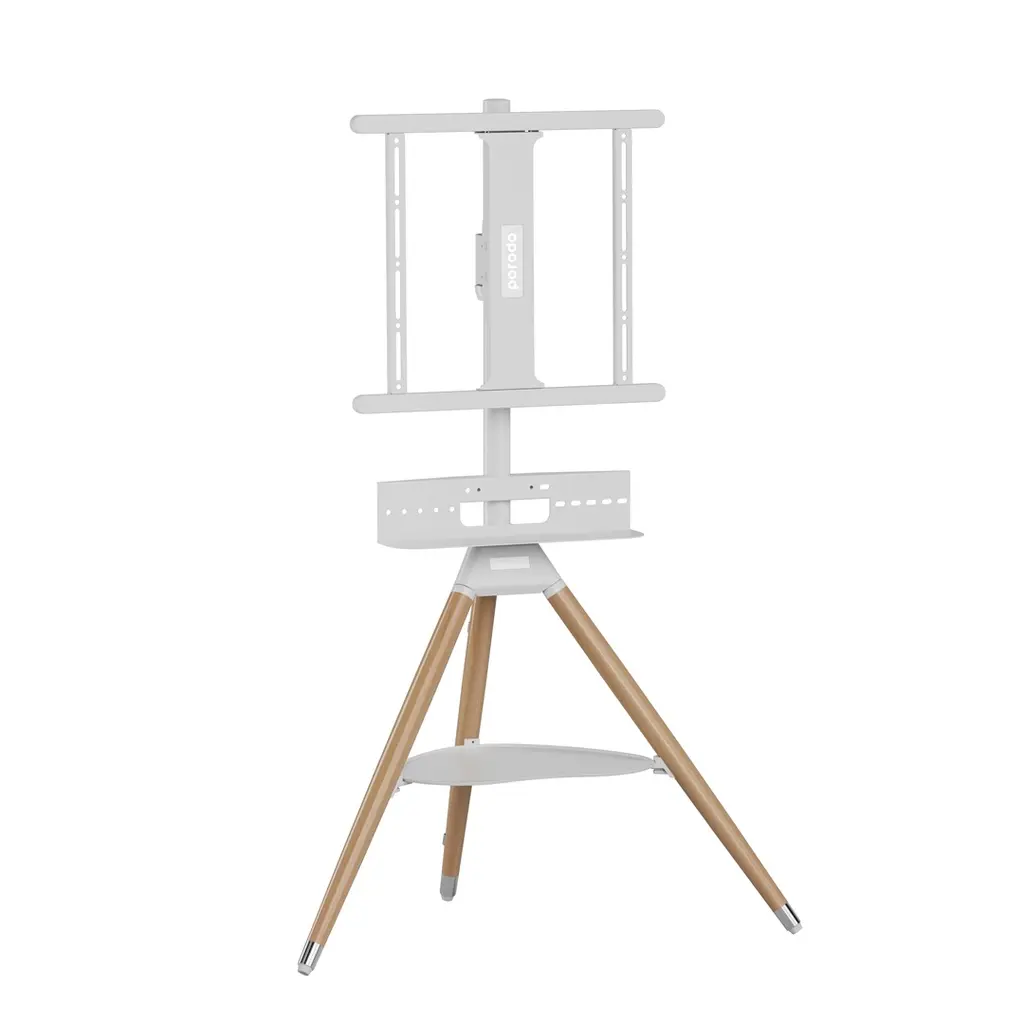 Porodo TV Stand Wooden Tripod.webp
