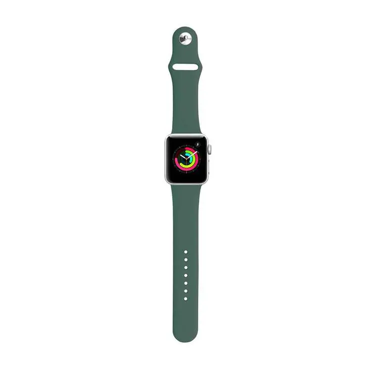 Porodo iGuard Silicone Watch Band 42/44mm Green PDW44SL058 — photo 2