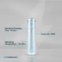Powerology 1.5V Type-c Rechargeable Lithium-ion Battery AA Battery 2200mWh 4pcs per Pack  (1).webp
