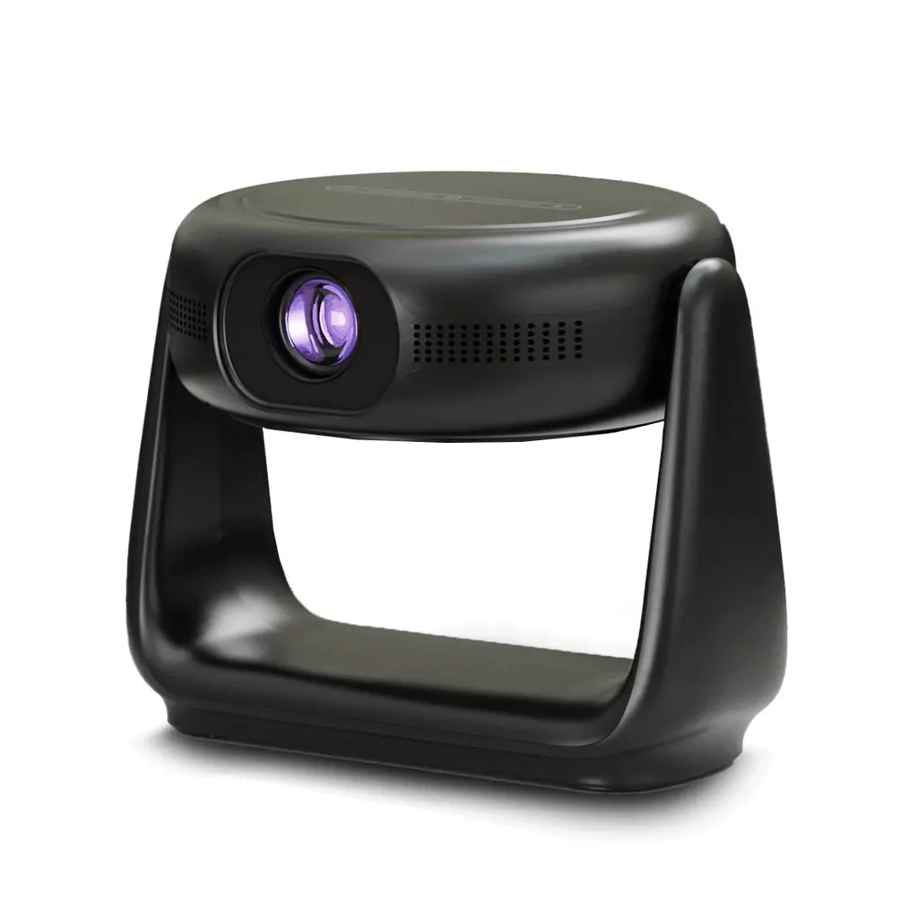 [PWHDPBNBK] Powerology 300 Ansi Lumens Full HD Portable Projector with Built-in Battery and LCD light.webp