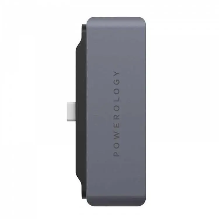[P41PACHGY] Powerology 4 in 1 USB-C Hub with HDMI, USB, and AUX Port.webp