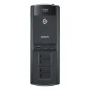 Powerology Power Hub 500W Universal Multi Port Fast Charge Black.webp