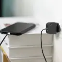Powerology Cables And Chargers GaN Ultimate Dual PD Charger Built-In Safeguards Black [PWCUQC018].webp
