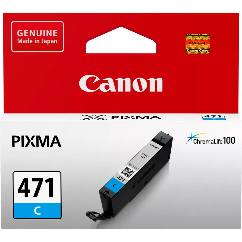 Canon Pixma 471 Cyan Ink Cartridge (CLI-471C) PR — photo 1