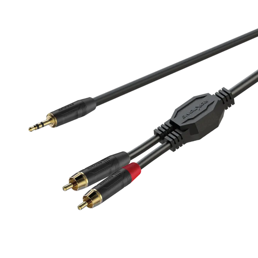 Roxtone G Series Audio Connection Cable 3.5 mm Stereo To 2RCA 1.5Mtr GPTC140L1.5 — photo 2