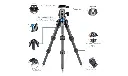Sirui AM-223 Carbon Fiber Mini Travel Tripod with B-00K Ball Head AM-223+B-00K — photo 3