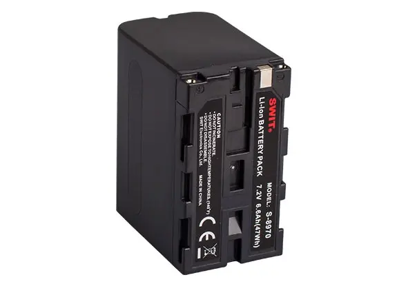SWIT S-8970 7.2V, 47Wh Lithium-Ion DV Battery for Sony L-Series Batteries — photo 2