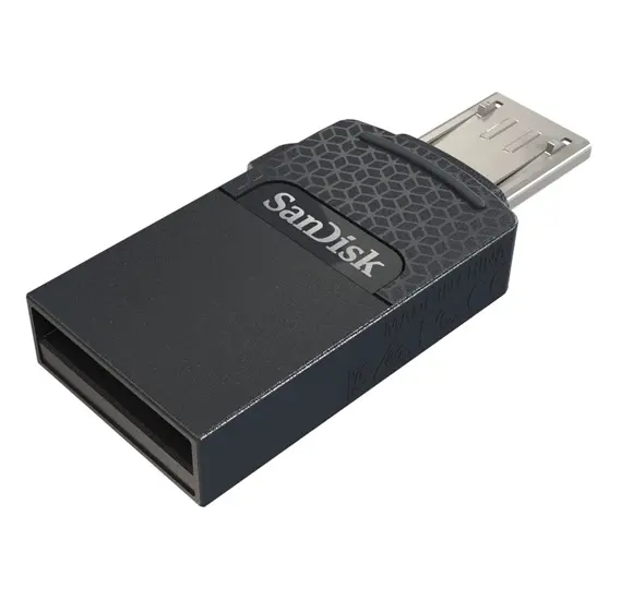SanDisk 64GB Micro-USB & USB 2.0 Dual Flash Drive SDDD1-064G-G35 — photo 1
