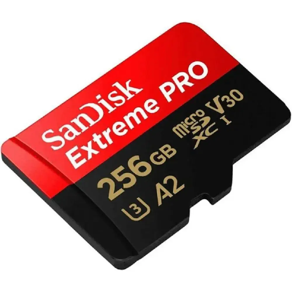 SanDisk Extreme Pro 200MB/s MicroSDXC UHS-I Card with Adapter V30 SDSQXCD GN6MA — photo 3