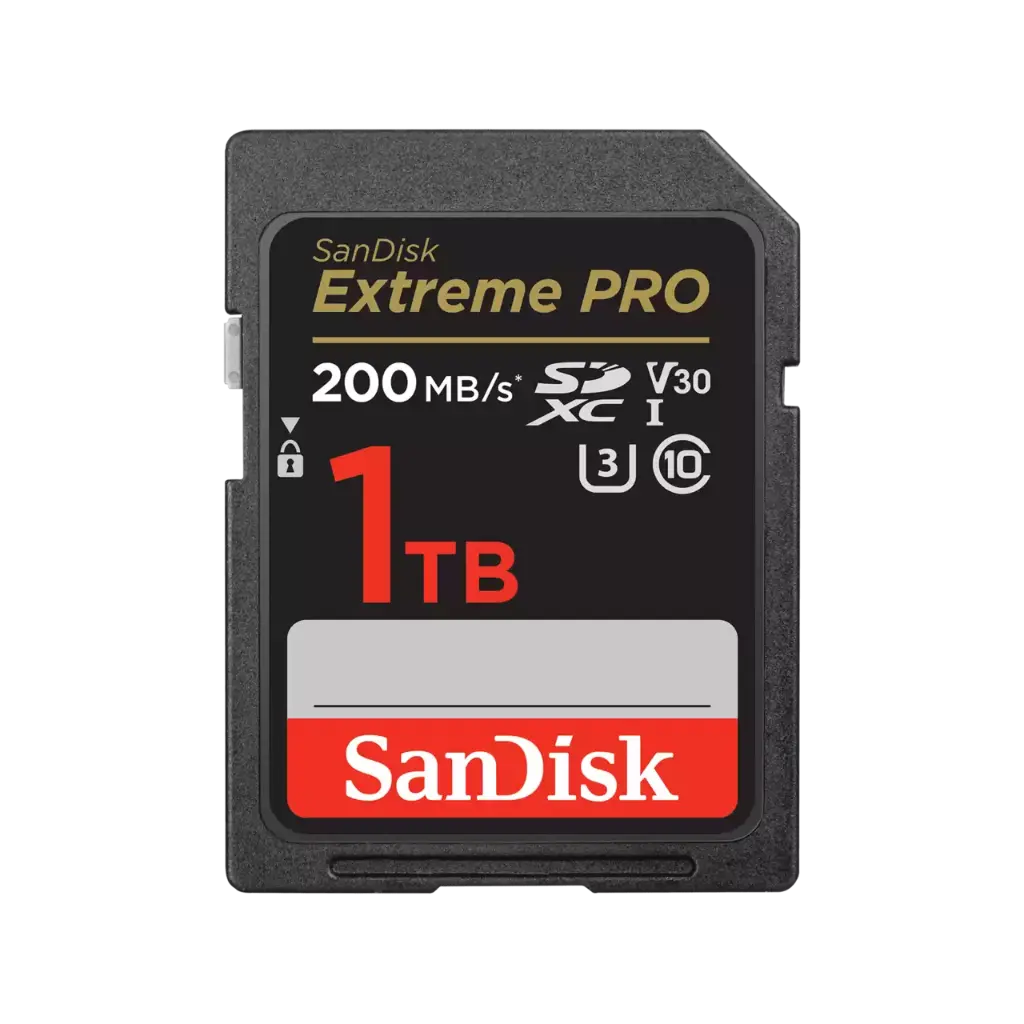 SanDisk Extreme Pro 200MB/s 1TB SDXC UHS-I Card SDSDXXD-1T00-GN4IN V30 — photo 1