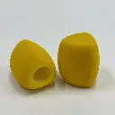 WAS Microphone Windscreen Foam Cover Square - Yellow — photo 1