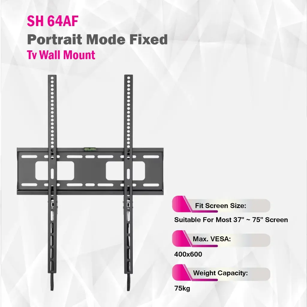 Skill Tech Portrait Mode Fixed TV Wall Mount SH64AF — photo 2