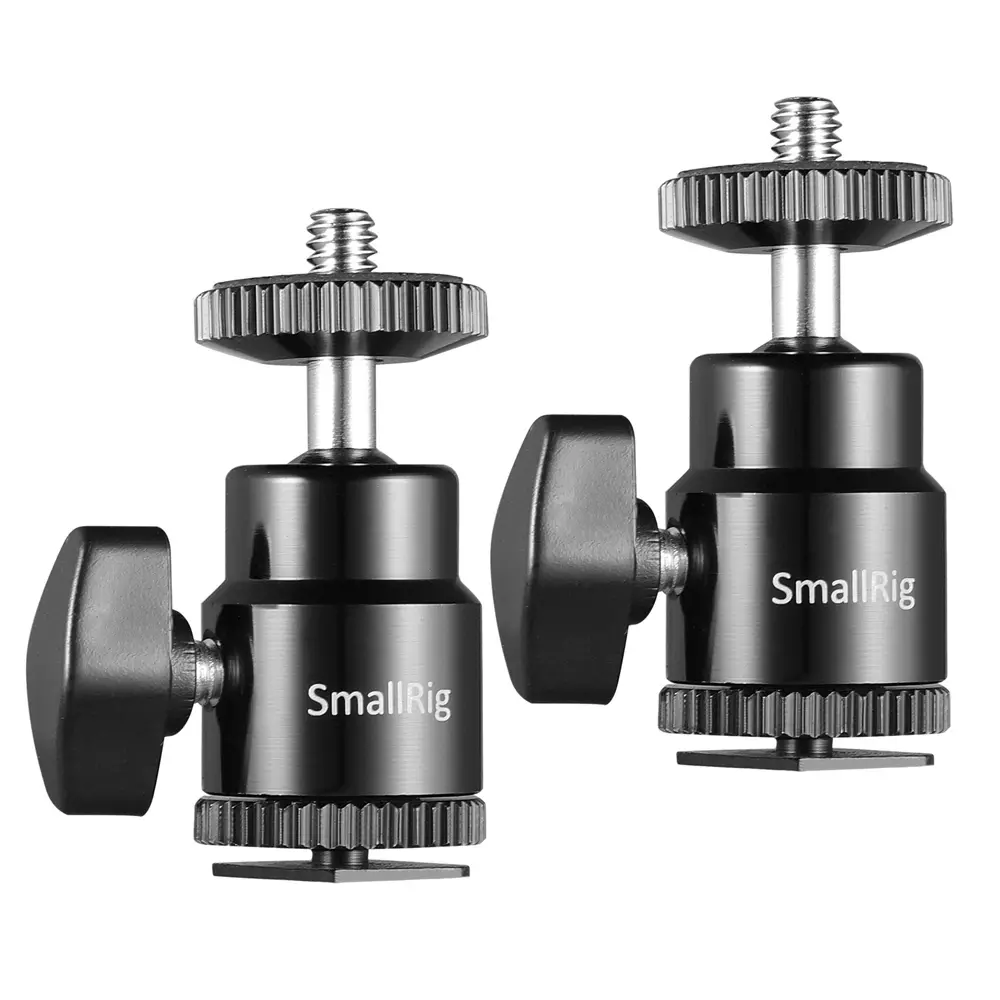 SmallRig 1/4 Camera Hot shoe Mount with Additional 1/4 Screw (2pcs Pack) 2059 — photo 1
