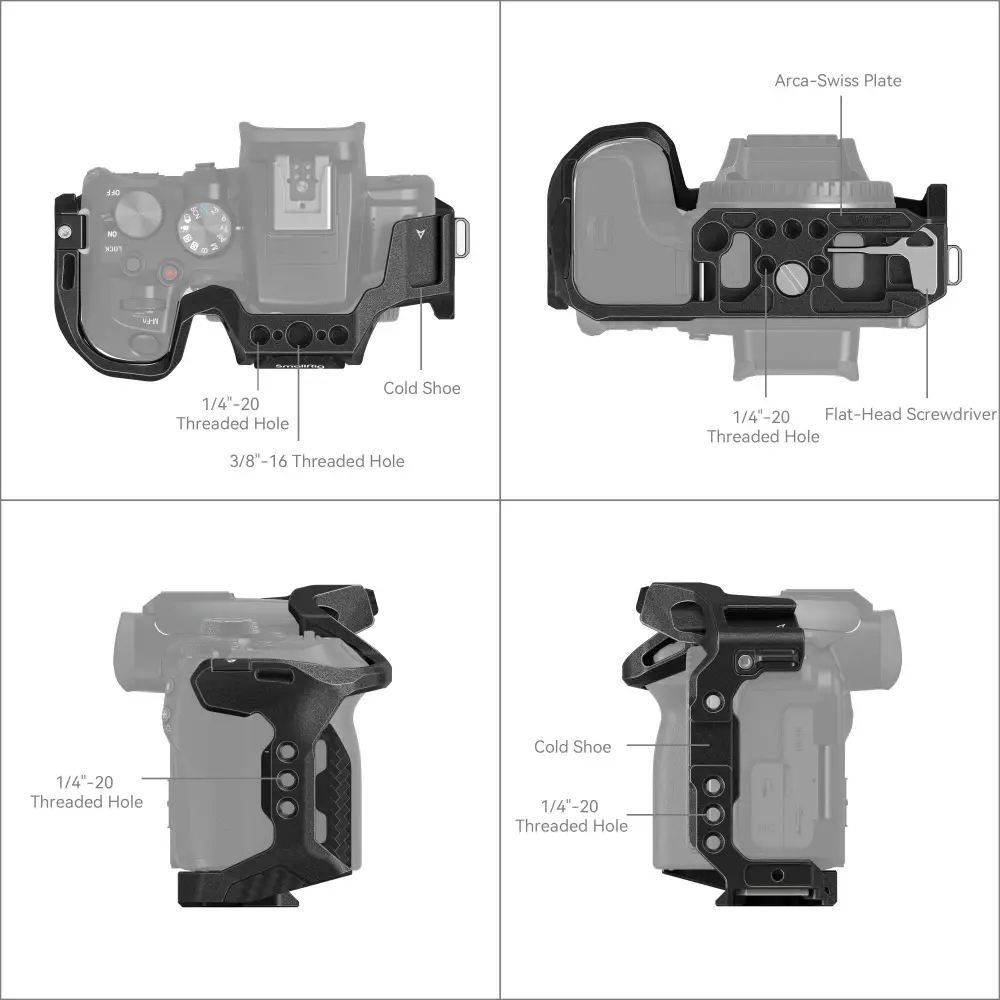 SmallRig Black Mamba cage for Canon Eos R10 4004 — photo 3